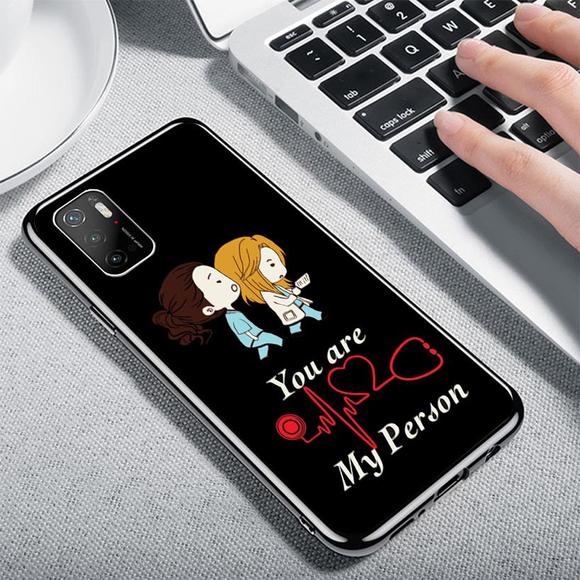 Greys Anatomy Person Phnoe Case for Xiaomi Poco X5 X6 X7 Pro X4 Gt F7 Ultra M8 M7 Redmi 15C 15 13C 13 12C 12 Unique Cover Coque