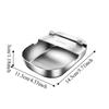 Stable Stainless Steel Spoon Rest Space Saving Kitchen Utensil Rack  Food Truck