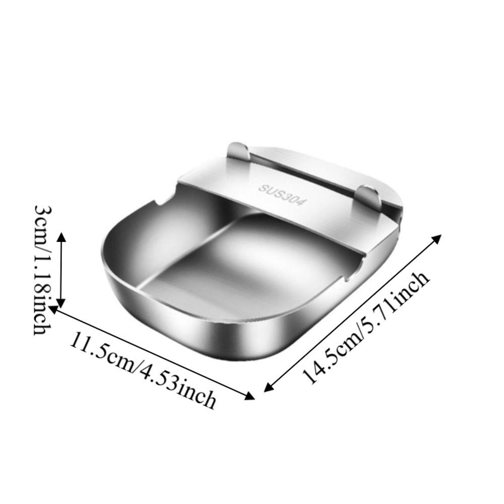 Stable Stainless Steel Spoon Rest Space Saving Kitchen Utensil Rack  Food Truck