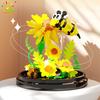 Moc Insect Flower Model Building Block Butterfly Plant Decoration City Construction Toy Kids Adult DIY Romantic Gift