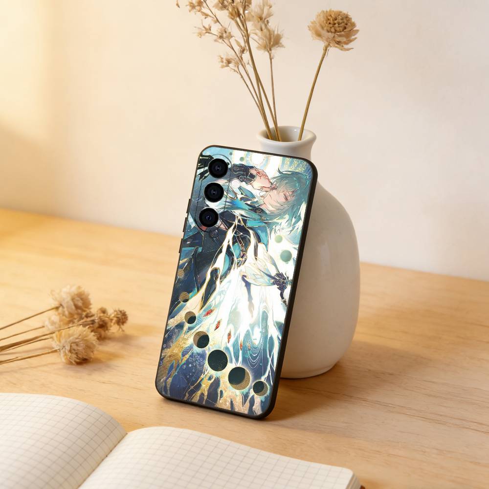 

Honkai Star Rail Anaxa Phone Case For Samsung Galaxy A73,A72,A71,A70,A53,A52,A51,Others Soft Black Cover Samsung a52