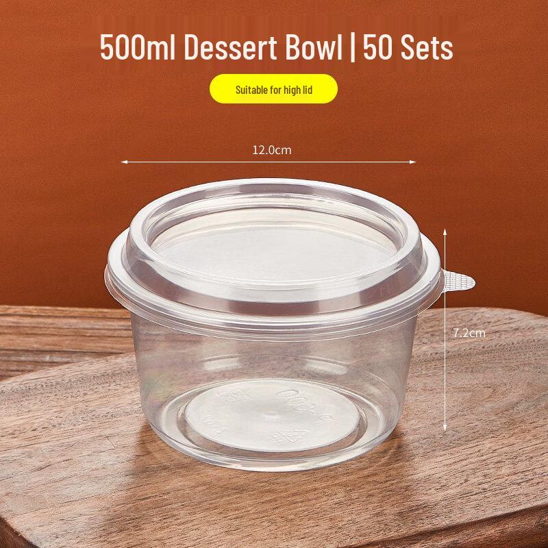 ZISIZ Disposable Ice Jelly Bowls