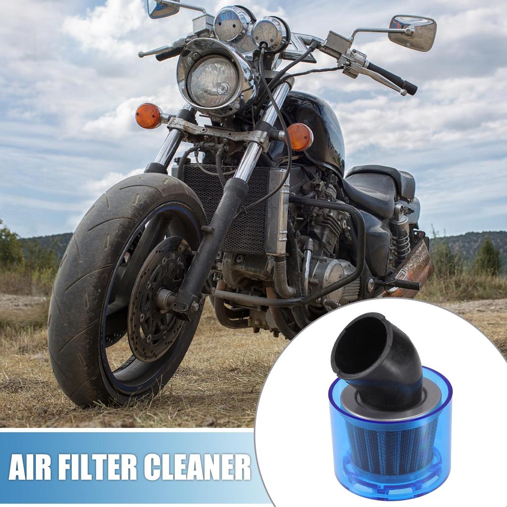 A ABSOPRO Air Filter Vent 40mm/1.57" for Most 110-125cc Motorcycles, ATVs, Mopeds, Dirt Bikes, Race Bikes Blue