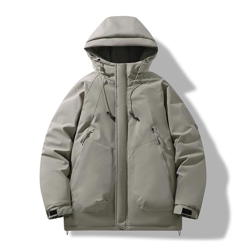 Running Comfortable Breathable Cotton Jacket for Winter Outdoor Sports Fitness Windproof Warm Parker Cotton Jacket High-quality