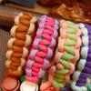 1 Pc Durable Anti-theft Fashion Wrist Phone Charm Simplicity Sport Kniited Adjustable Keychain Phone Lanyard Phone Accessories