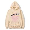 Mens Hip Hop Letter Print Hoodie Loose Fit Casual Streetwear Couples Early Sweatshirt