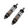 One Pair RC Car Shocks Absorber 105mm Aluminum Alloy Highly Elastic Springs RC Rear Shock Damper for Traxxas Slash for Rustler 1/10 RC Car