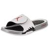 Air Jordan Hydro 5 Slide 'White Red Silver' 555501-112