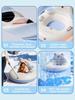Winter Anti-Rollover Inflatable Ski Snow Ring for Kids – Portable Sliding Toy