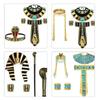 Snake Headpiece Egyptian Belt Egyptian Collar Wristbands for Women Man Halloween