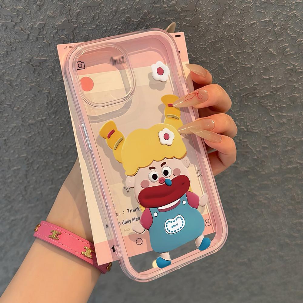 Malovaný kryt na telefon pro iPhone 17 11 12 13 14 15 16 iPhone 17 12 13 14 15 16 Pro 17 12 13 14 15 16 Pro Max  Vysoce kvalitní malovaný zvířecí roztomilý kryt na telefon