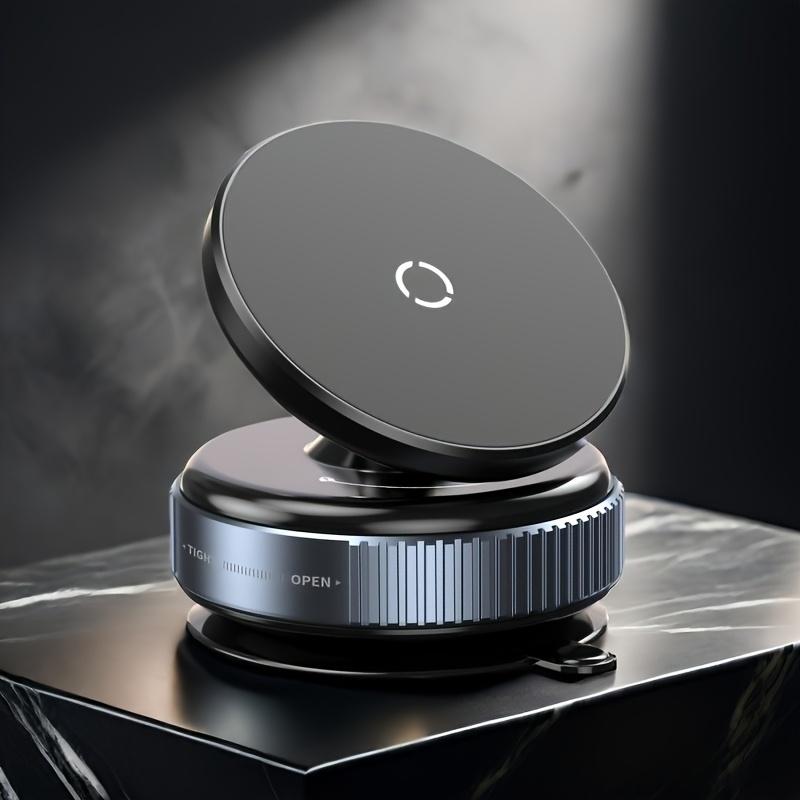 

Магнитный кронштейн с вакуумной адсорбционной присоской Magsafe, вращающийся на 360°, устойчивый магнитный автомобильный держатель чёрный