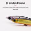 Whitebait Sinking Pencil Trembling Micro Lure for Long Casting, Artificial Bait for Culter, Perch, Mandarin Fish.