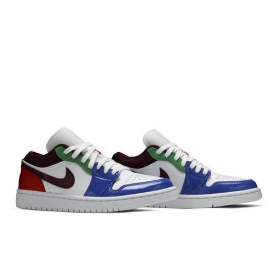 

Air Jordan Wmns Air Jordan 1 Low SE Multi-Color DB5455-100 EU 35.5 зелений/білий