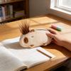 Plush Capybara Pencil Case With Large Capacity For Students Creative Storage Bag