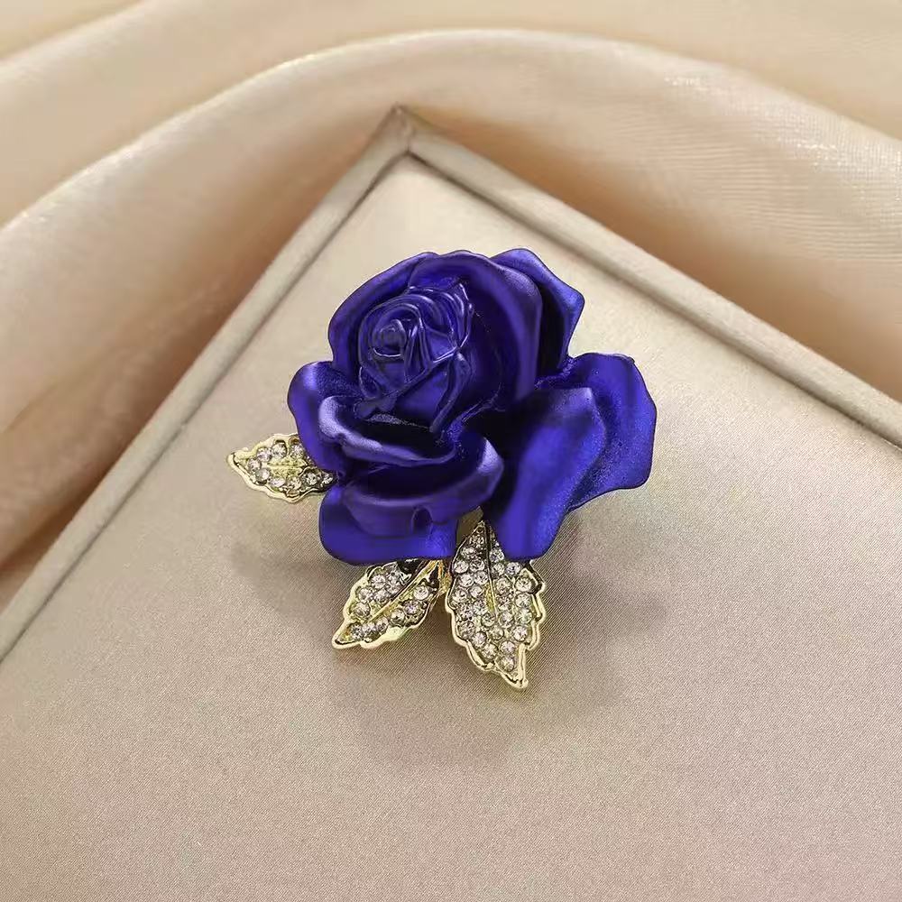 

Rose Brooch For Women One Size