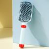 Curved Vented Hair Detangling Brush, Scalp Massage Paddle Brush for Wet Dry Hair, Scalp Massage Blow Drying Hair Detangler Brush