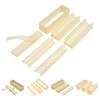 Pressa per Sushi, Stampini per Sushi Roll per Principianti, Set Compatto di Stampini per Sushi con Forme Quadrate, Rotonde e a Cuore, Kit Facile per Preparare Sushi Fai-da-Te per Pasti Veloci