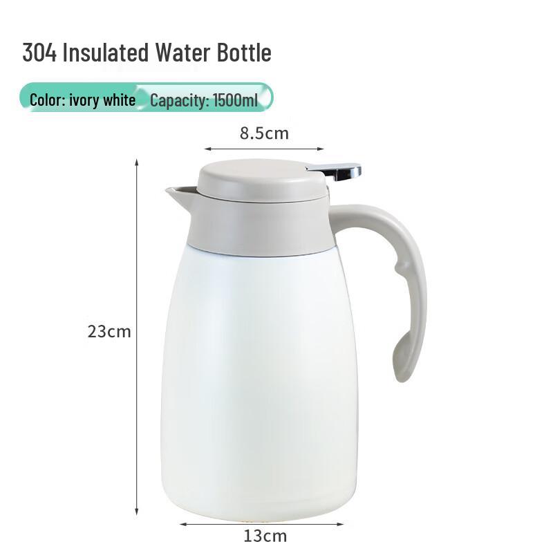 Meichuyi 1.5L 304 Stainless Steel Insulated Hot Water Flask