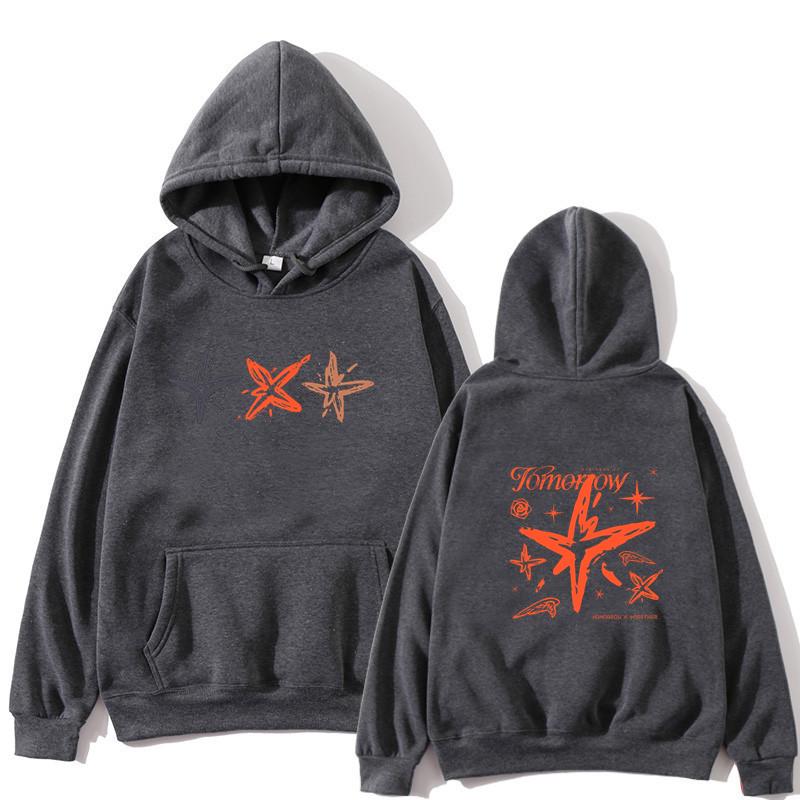 New Printhip-Hop Hoodie Men'S Fashionable Long Sleevsweatshirt Women'S Cool Casual Harajuku Street Wear Pullover Y2K