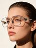 Prada PRA51V Metal Optical Eyeglasses Frame