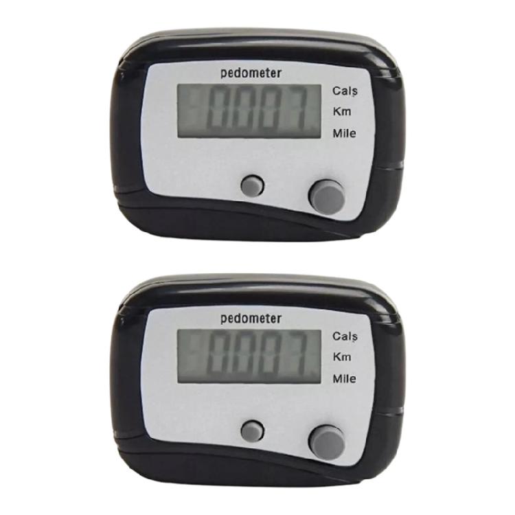 Simple Step Counter Walking Pedometer Accurate Fitness Trackers with Clip Portable Outdoor Accurate Step Counter