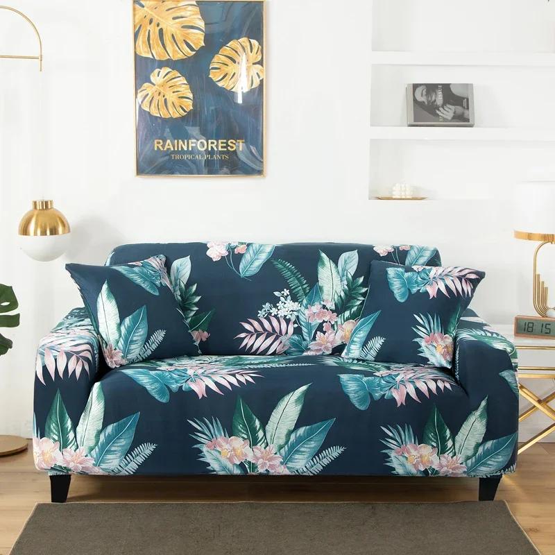 1/2/3/4 Seater Elastic Stretch Modern Sofa Covers for Living Room Sofa Couch Slipcovers Sectional Sofa Covers Housse De Canap