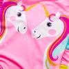 Children's Unicorn Ruffled One-Piece Swimsuit for Girls