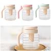 Glass Tea Infuser Mug with Strainer 950ml Water Bottle for Exercise Picnics