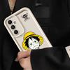 Case for Samsung Galaxy A55 A25 A06 A54 A52 A72 A71 A15 A35 A73 A53 A51 Soft Cover Cute One Piece Luffy