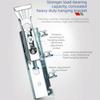 Adjustable Cabinet Suspension Rail Heavy Duty Concealed Cupboard Hanging Weight Zinc-Plated Easy To Install Furniture Hardware
