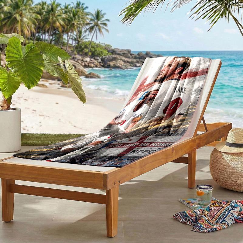 Harry Kane Fashion Beach Towel: Ideal for Summer Adventures Soft, Absorbent and Quick Drying Suitable for Swimming and Bathing