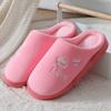 Women's Winter Couple Cotton Slippers for Home Warmth, Men's Woolen Slippers