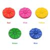 Baby Plastic Swing With Petal Design And Hanging Rope For Toddler Playroom Use