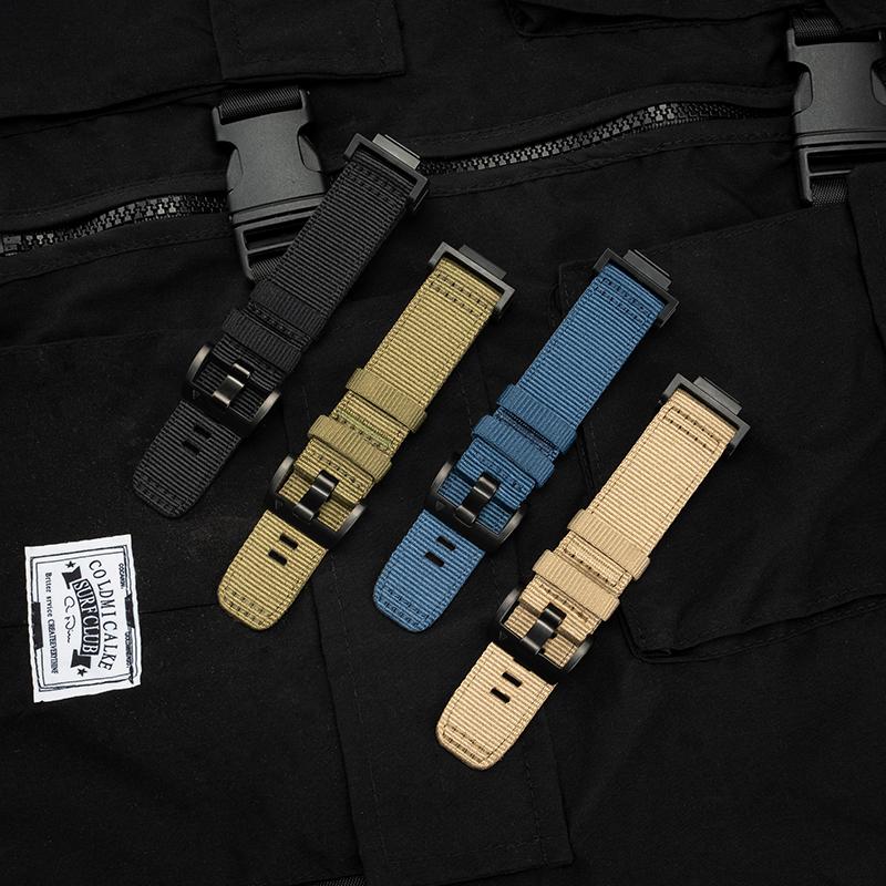 16mm Travel Loop Nylonarmband für Casio Uhr G-SHOCK GA110 100 120 GA900 GA2100 DW-5600 GW-B5600 GW-M5610 Sportband Zubehör