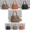 Elegant Black Pu Tote Bag For Women With Stylish Design And Spacious Interior