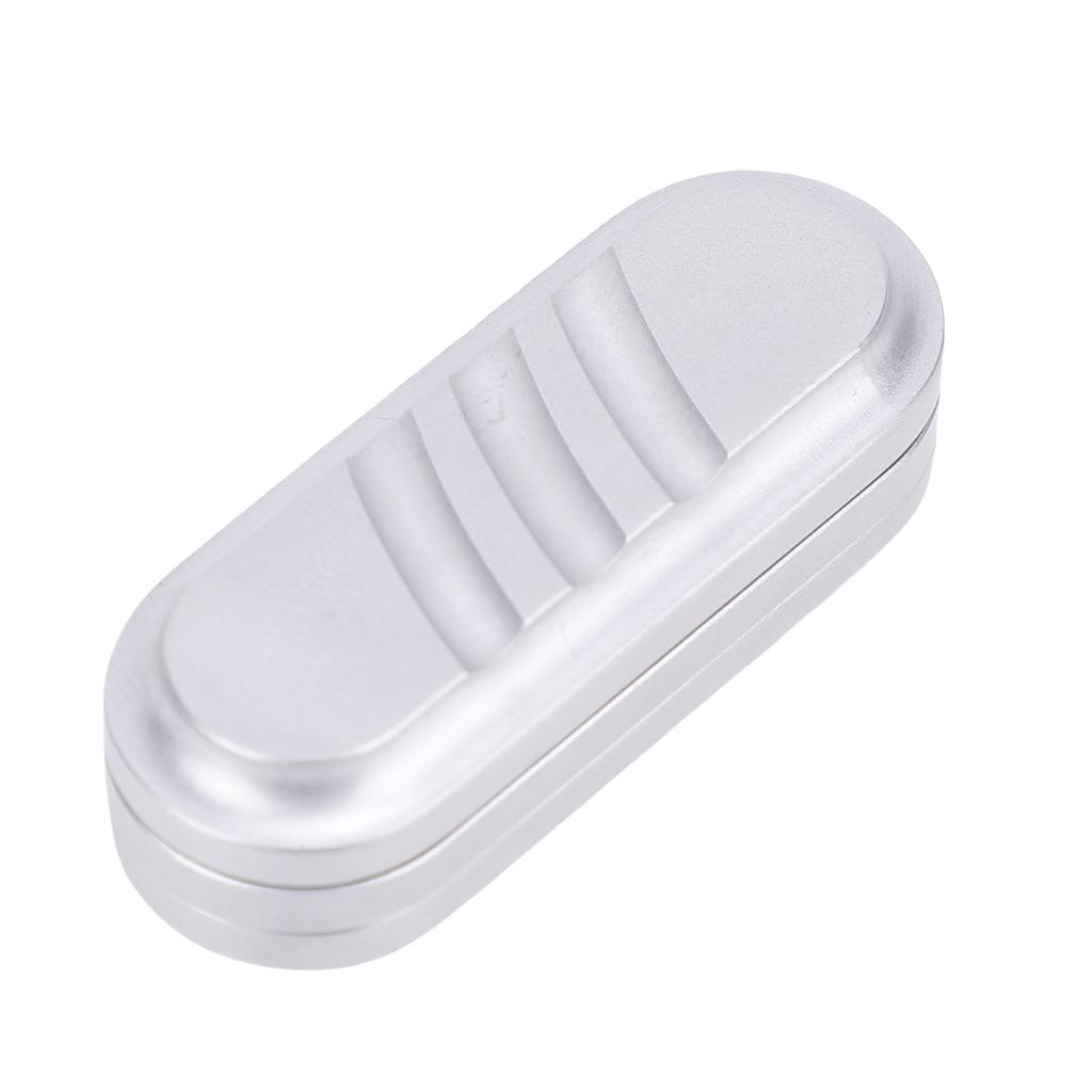 Fingertip Push Card Toy 3 Layer Stainless Steel Haptic Slider Stress Relief Toy for Office Home