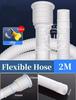 1-4M White Drain Hose Pipe Inlet Hoses Extension Drainpipe Tube for Air Conditioner Washing Maching Kitchen Faucet Accessories
