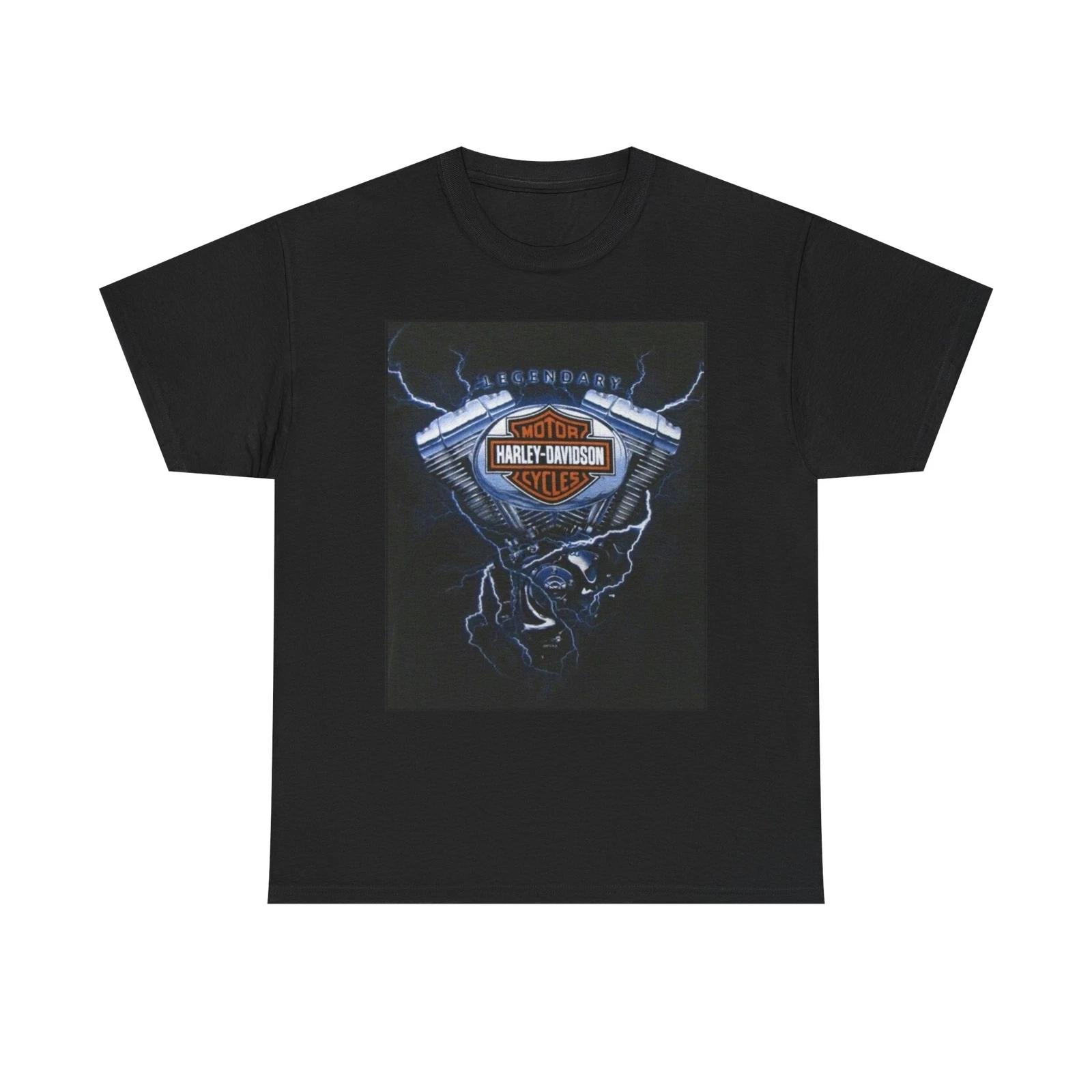Men s and Women s T-shirts Harley Davidson Motorcycles Graphic S