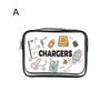 Pvc Zippered Cosmetic Bag Clear Toiletry Bag For Women & Girls - Large Capacity Lightweight Travel Organizer