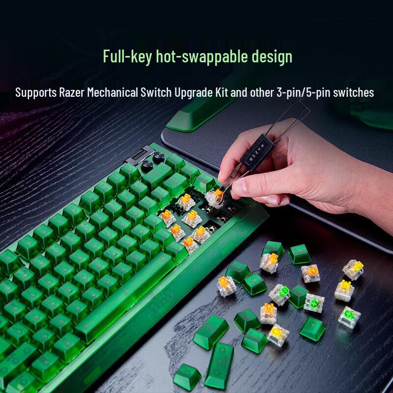 Razer BlackWidow V4-75% Hot-Swappable Mechanical Keyboard