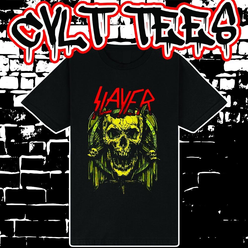 Slayer Band Tee ~ 100% Australian Cotton Unisex T-Shirt L