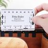 Guitar Neck Ruler Accurate Portable for Guitar Action Ruler Gauge PVC String
