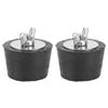 2PCS 1.5in Rubber Expansion Winterizing Plug for Swimming Pool Spa Pipework Winter Fittings