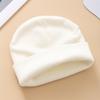 Stylish Knitted Beanie Hat with Rhinestone Embellishments for Winter and Fall