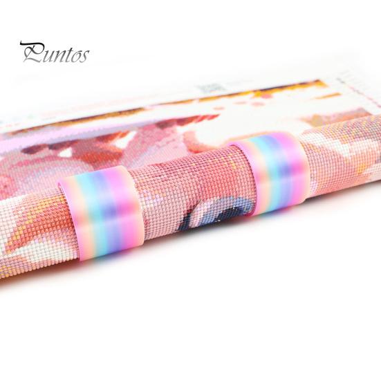 Rhinestone Crafting Supplies Painting Canvas Holder, Adjustable Table Clamp & Roller for Art Accessories Canvas, DIY Tools Craft Tool