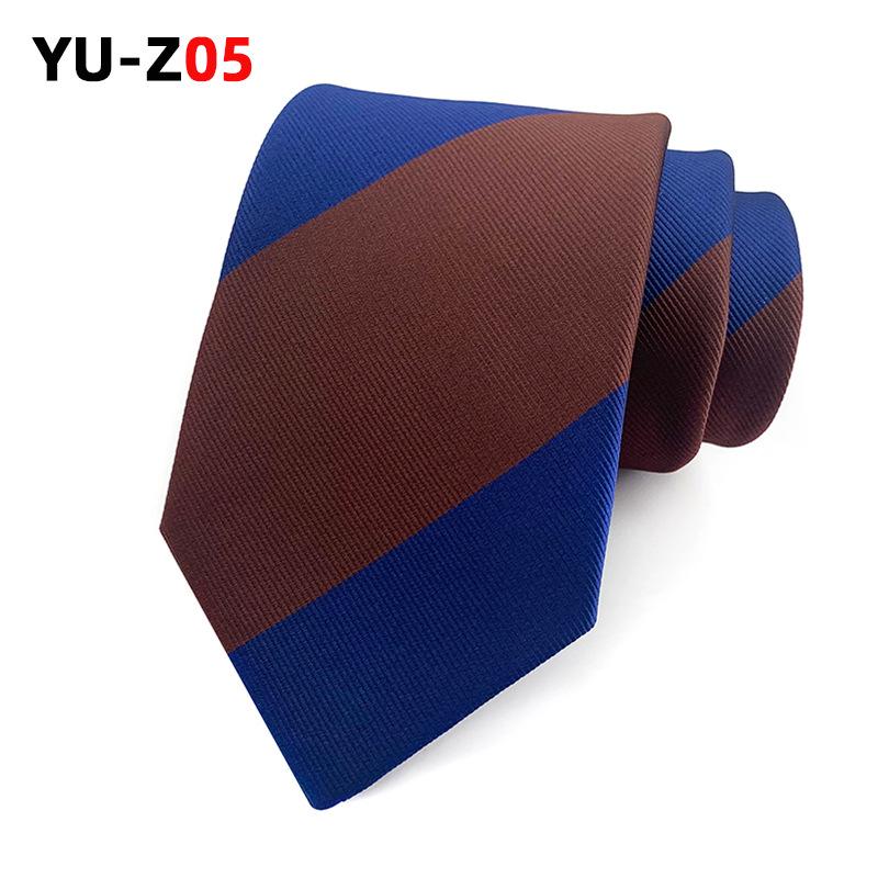 2025 British Gentleman Stripe Men's Tie & Suit Combo