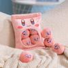 Plush Kirby Toy Cute Cartoon Durable Cloth Cover Children Play Gift Collecting