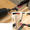Jig for Inclined Drilling - Adapter 6/8/10mm - 3 Wood Drill Bits - 15 Degrees - Black