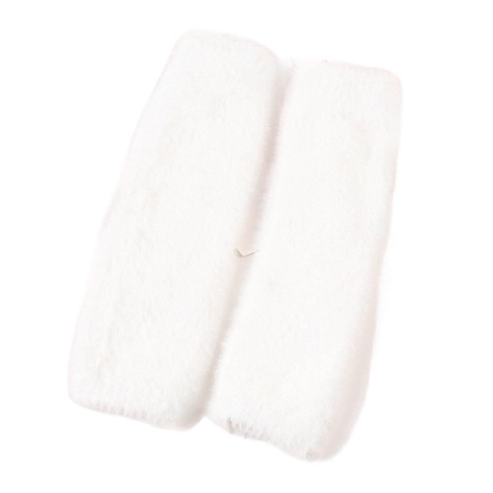 Loch Wollhandschuhe Einfarbig Lange Fingerlose Ärmel Langer Handgelenkschutz Gestrickte Warme Ärmel JK